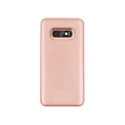 Maska Carbon fiber za Samsung S10e/G970 roze zlatna