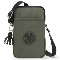 KIPLING Torba za čez ramo Tally temno zelena/črna