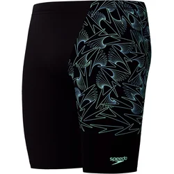 Speedo hyperboom v-cut jammer black/green m - uk34