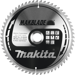 Makita TCT MAKblade žagin list 260x30mm 60.zob - B-09020