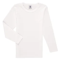 Petit Bateau Majice z dolgimi rokavi KELOMA Bela