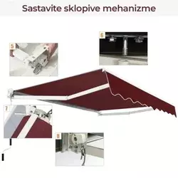 Tenda 250x200cm Bordo ( 1933 )