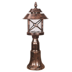 Lessentiel Maison Spoljna zidna lampa BSU-68199-BKR-K, 58 cm, IP65, E27, 40W, Braon