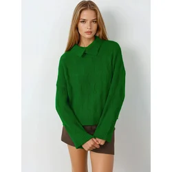 My fashion Pulover Pullover zelena