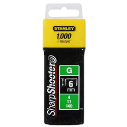 Stanley KLAMERICE TIP G / 1000KOM - 10MM (1-TRA706T)