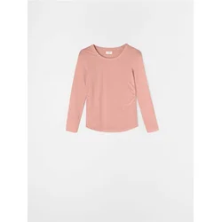 Sinsay - Pamučna majica MAMA - prljavo roze
