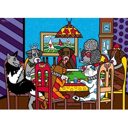 BlueBird - Puzzle Romero Britto: Game Night - 500 kosov