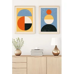 Wallity Uramljena slika Huhu14, 35x50 cm , 2 dijela