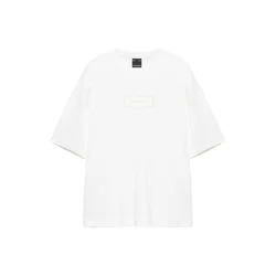 Pull&Bear Majica greige / črna / bela