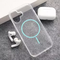 Maska Mag Case Clear Slim za iPhone 17 plava