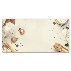 tulup.si Steklena slika Božič Baubles. 125x50 cm