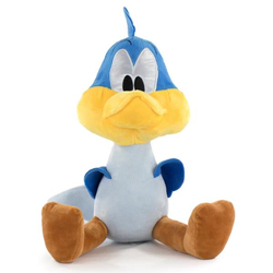 LOONEY TUNES Cestni dirkač sedeča plišasta igrača 30cm