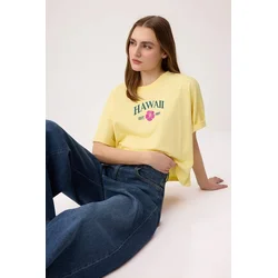 Trendyol Milla Ženska majica TWOSS26TS00214, Žuta