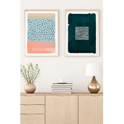 Wallity Uramljena slika Huhu55, 30x40 cm , 2 dela
