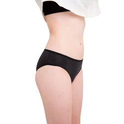 Wuka swim bikini brief light flow black l - uk36