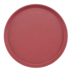 Okrogel nedrseč pladenj Cambro Camtread, premer 355 mm, bordo rdeč