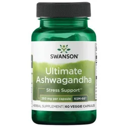 Swanson – Ultimate Ashwagandha KSM-66 60 kapsula