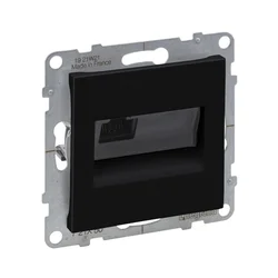 Legrand - Ethernet RJ45 utičnica bez okvira SUNO crna