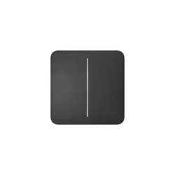 Ajax Systems 52182.140.GP CenterButton (2-gang) [55] - grafitna