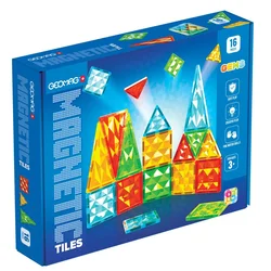 Geomag Geomag Magnetne Ploščice Gems 16 Kos