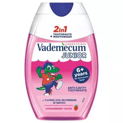 Vademecum dečija pasta za zube 2u1 VDM Junior Strawberry 75ml