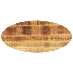 Stolna ploča 110 x 40 x 2,5 cm ovalna od masivnog drva manga