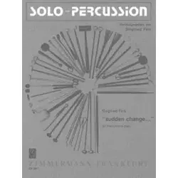 FINK:SUDDEN CHANGE... PERCUSSION SOLO