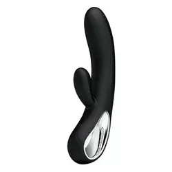 Vibrator Pretty Love Elmer, 21cm, Crni