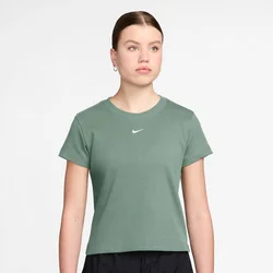 Nike W NSW RIB TGHT SS TEE, ženska majica, zelena HV4994