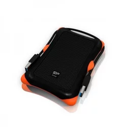 Silicon Power Armor A30 2.5 enclosure USB 3.0 black shockproof...