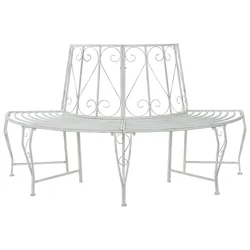 Klupa pod drvetom 4-Broj sjedala 160 x 80 x 89 cm Čelik