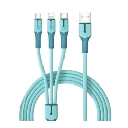 USB 3u1 kabel tip A-microB/C/Lighting 65W 1.5m ( 32809N )