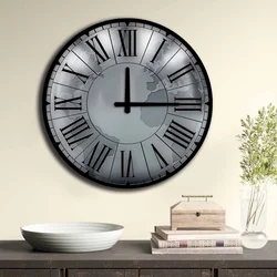 Opviq MDF Zidni sat 50cm Šareni
