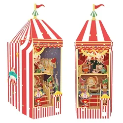 shumee Knjiga Nook Miniaturna hiša - Veseli cirkus