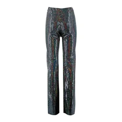 Chiara Ferragni Ženske pantalone 73CBA134J0038-899, Sive