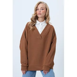 Trend Alacati Stili Ženski duks Alc-X14555, Smeđi