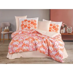 Lessentiel Maison Set poplin posteljine, Narandžasti