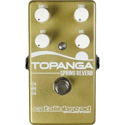 Catalinbread Topanga Gold White Kitarski efekt