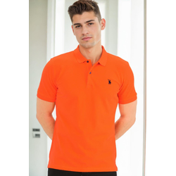 T9561 DEWBERRY MENS TSHIRT-ORANGE