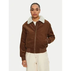 Wrangler Bomber jakna Aviator 112356507 Rjava Regular Fit