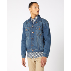 WRANGLER Prehodna jakna, modra