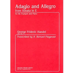 HANDEL:ADAGIO AND ALLEGRO FROM SONATA IN E
