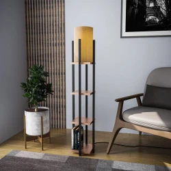 Opviq Shelf Lamp 8114 Podna lampa, Braon