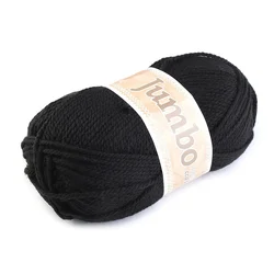 Pletena preja Jumbo 100 g - (901) črna