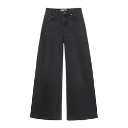 Pull&Bear Kavbojke črna
