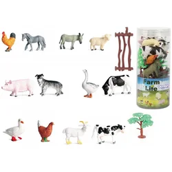 Komplet figur WOOPIE Farm, 14 kosov, 5904326945470