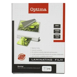 Optima folija za plastificiranje a4 125mic 100/1 ( 58042 )