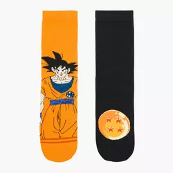 Cropp - Pakovanje od 2 para čarapa s printom Dragon Ball - orange
