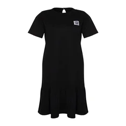 Trendyol Curve Ženska haljina Tbbss24Ah00171, Crna