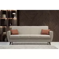 Atelier del Sofa Trosed na razvlačenje Zaden 207x86x77cm Bež